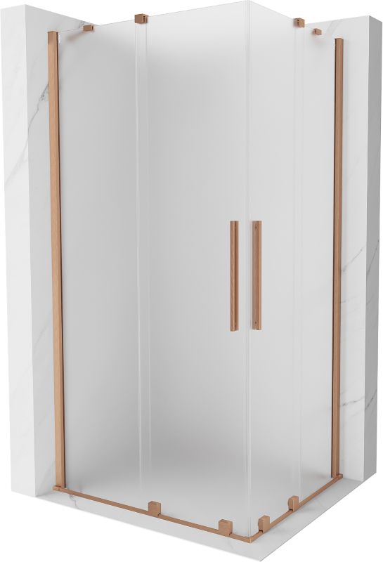 Kabina prysznicowa prostokątna Mexen Velar szron 90x80 cm 1 szt.