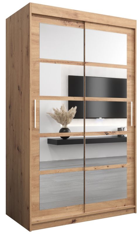 Szafa przesuwna Abiks ROMA 2 120 artisan + artisan 1 szt.