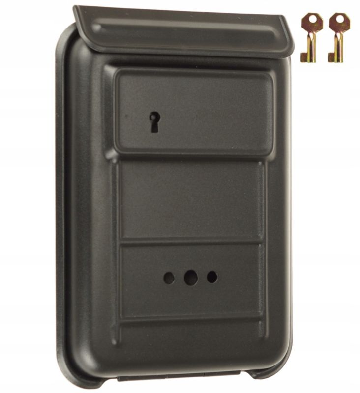 Skrzynka Na Listy FEINZ Pocztowa Wrzutnik Format C6 Czarna 1 szt.