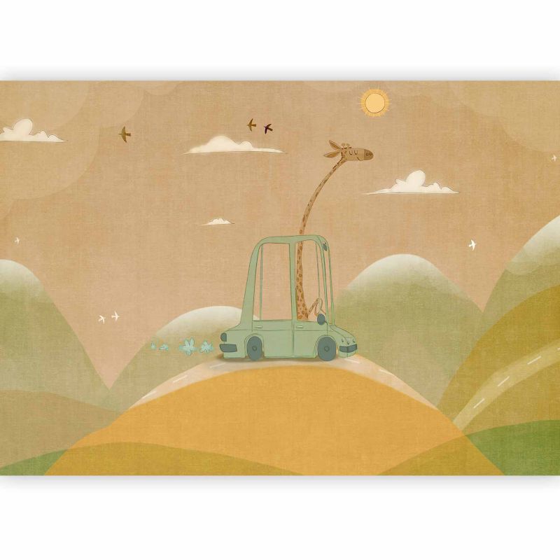 Fototapeta flizelinowa Premium Artgeist 155g/m2 Dla dzieci żółta 300x210 (6 części) 10139aa rolka 1 szt