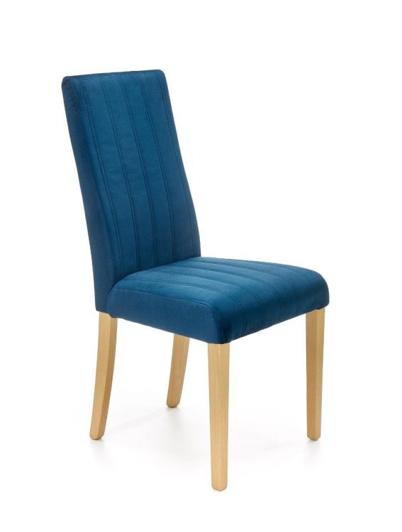 Krzesło Halmar tapicerowane DIEGO 3 VELVET granatowe 1 szt
