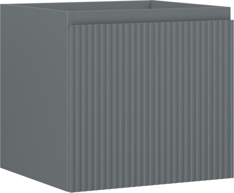 Szafka wisząca podumywalkowa Mexen Rivel grafit mat 50x47 cm 1 szuflada 1 szt.