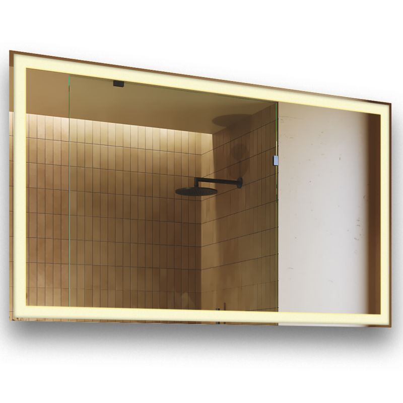 Lustro podświetlane łazienkowe LED Artforma 120x70 Poziome Barwa Ciepła 1 szt.