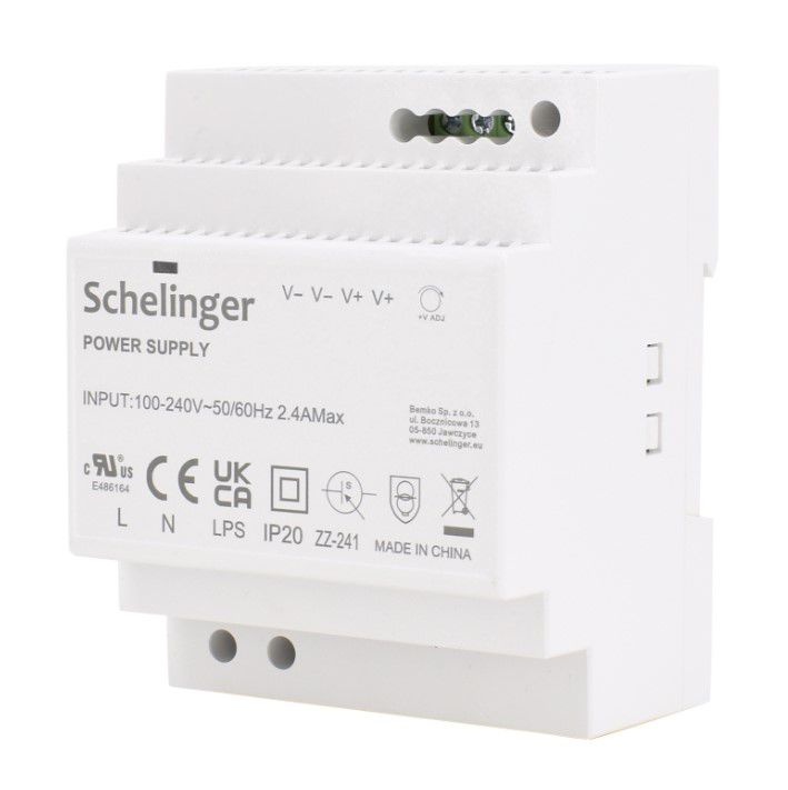 Zasilacz Bemko na szynę DIN TH-35 12V DC 85W A21-LDD085-4P-12V 1szt.