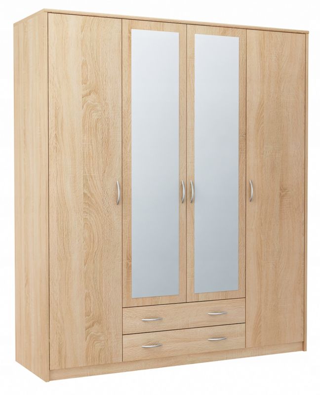 Szafa Matkam 4D2S garderoba Rob dąb sonoma 1 szt.