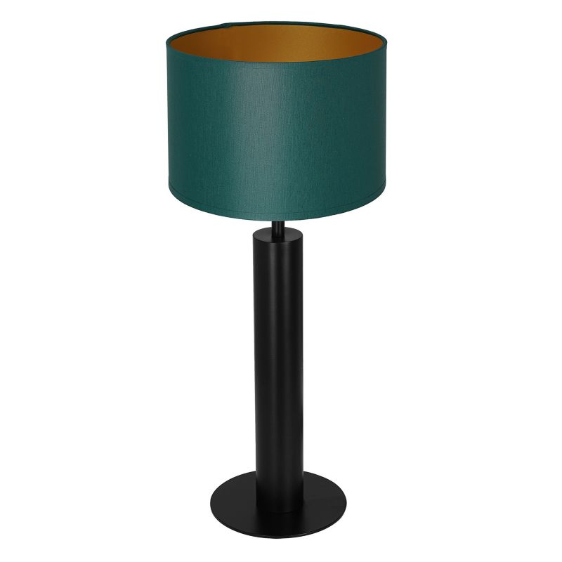 Lampka stołowa Luminex Table Lamps czarny mat-zielona-złota 1 x E27 x 15W IP20 wym: 58 x 25 x 25 cm metal - 1 szt.
