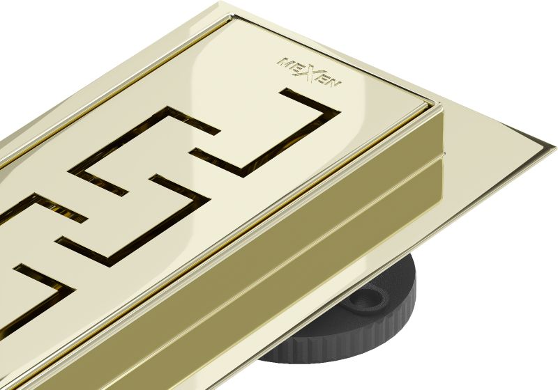 Odpływ liniowy Mexen Flat M15 złoty 80 cm 1 szt