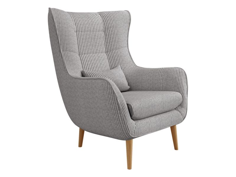 Fotel MIRJAN 24 Estjano Sztruks jasny szary 1 szt.