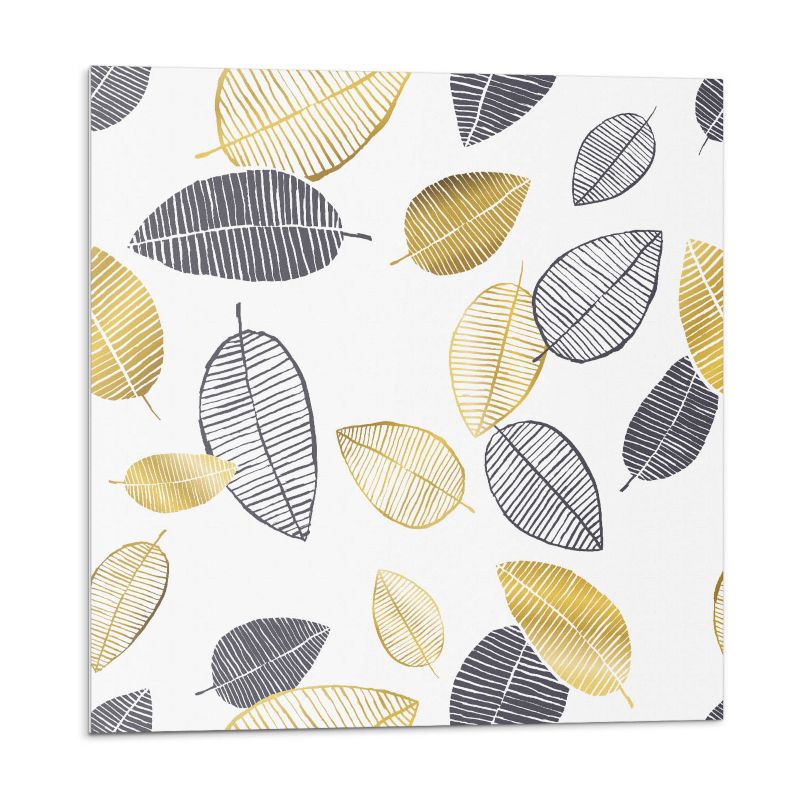 Kafelki samoprzylepne Wallfluent 30x30 cm Motyw liści w harmonijnym otoczeniu 9 szt.