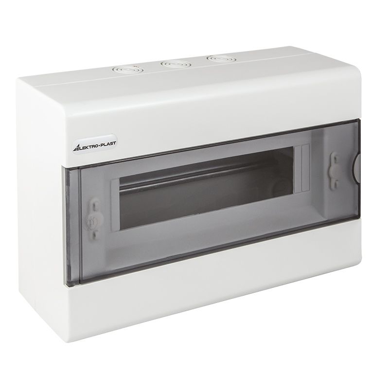 Rozdzielnia natynkowa modułowa Elektro-plast 12-mod biała SRn-12 (N+PE) 1.33 1szt.