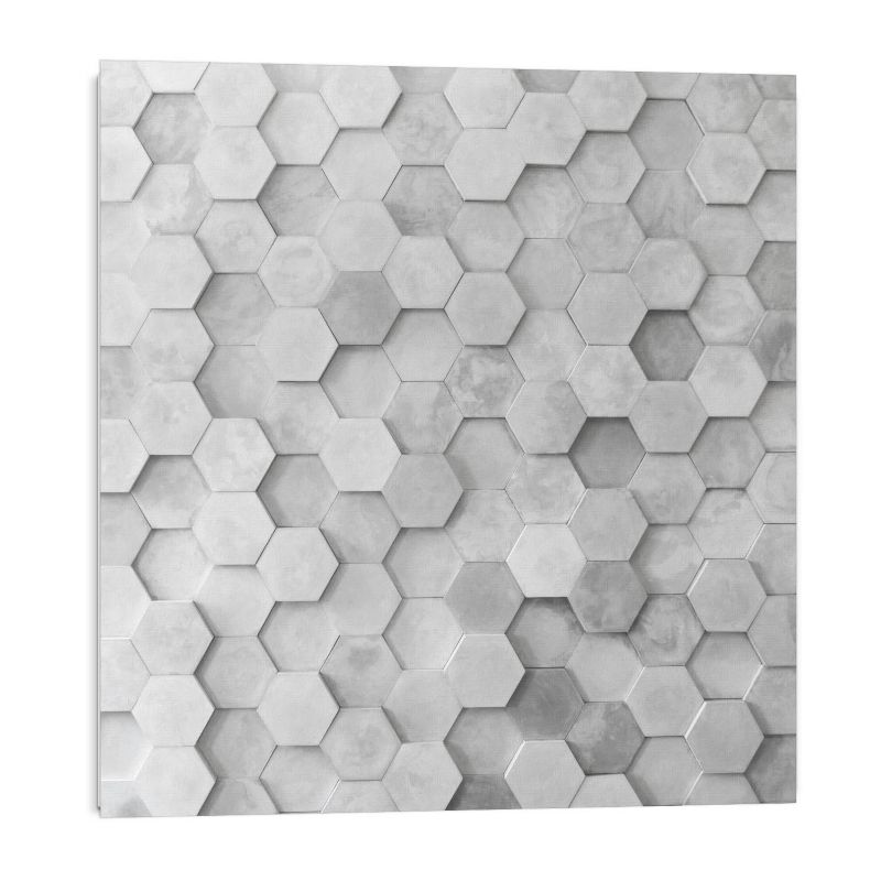 Kafelki samoprzylepne Wallfluent 30x30 cm Geometria heksagonów w modnym wzorze 9 szt.