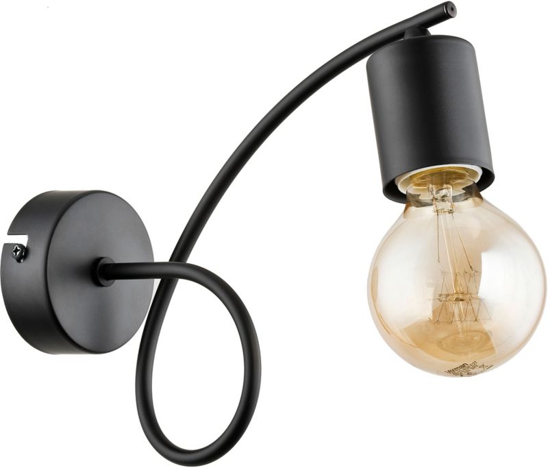 Kinkiet Tango 1 x 60 W E27 czarny