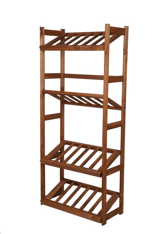 Regał na skrzynki MODO24 162,6 cm 4 półki impregnowany 1 szt.