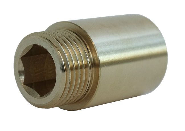 Przedłużka 3/4" 50 mm mosiężna