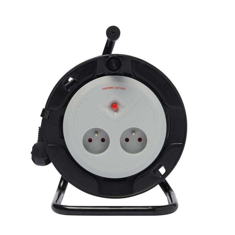 Przedłużacz elektryczny bębnowy 3 x 1 mm2 15 m