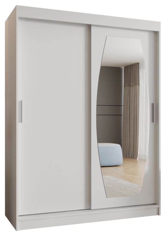 Szafa przesuwna Garderoba Abiks ROSSA 150 biały mat 1szt.