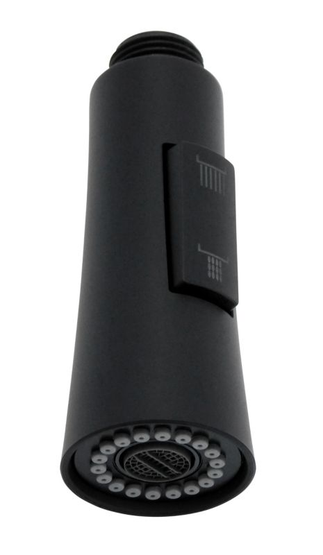 Końcówka wylewki baterii kuchennej Estiva Black 2 funkcyjna czarna 1 szt.