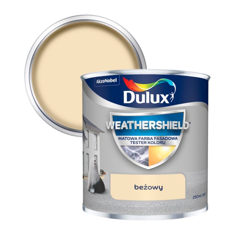 Tester farby elewacyjnej Dulux beżowy 250 ml