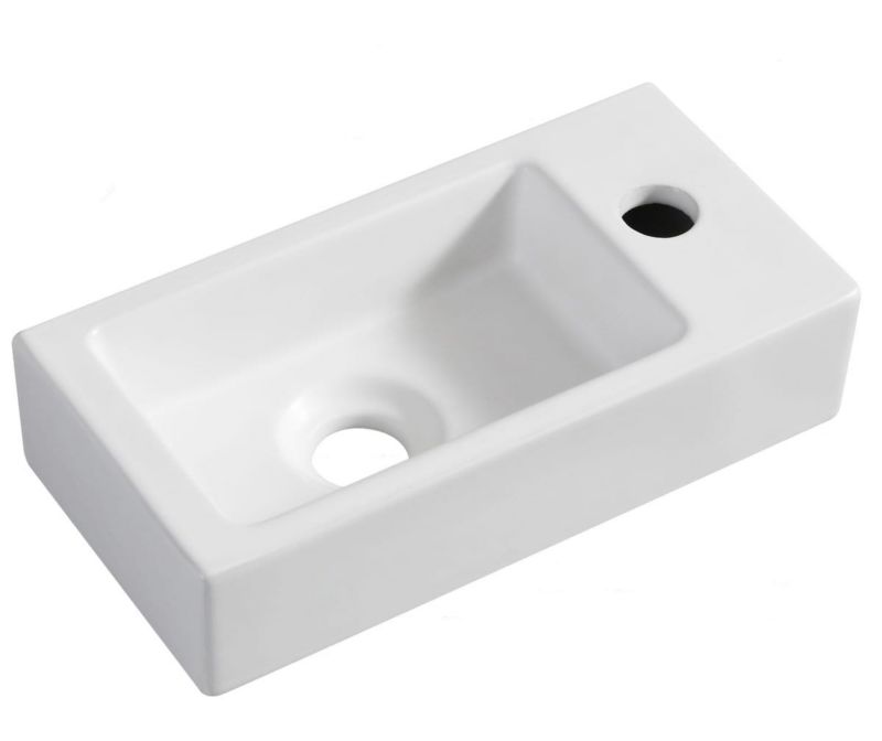 Umywalka ceramiczna RHEA matowa prawa 1szt