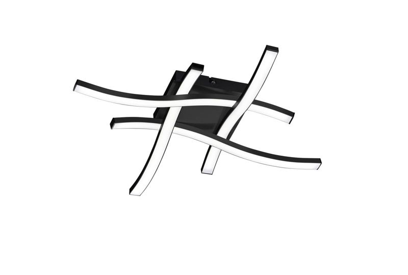 Lampa sufitowa wisząca RL Route 1304 czarno-biała nowoczesna wbudowany LED 5W 1 szt.