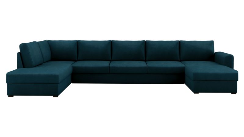 Narożnik z funkcją spania MIRJAN 24 Wilma Large Premium lewy granatowy 1 szt.