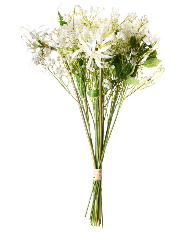 Bukiet sztucznych kwiatów Veiros 38 cm Biały 1 szt.