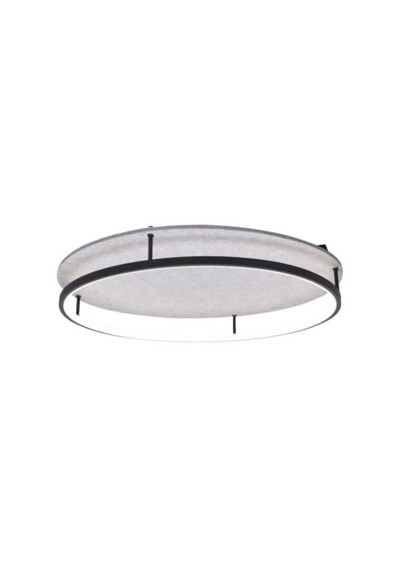Lampa sufitowa wisząca Rabalux Farenzo 0330 popielato-czarna ring wbudowany LED 40W 1 szt.