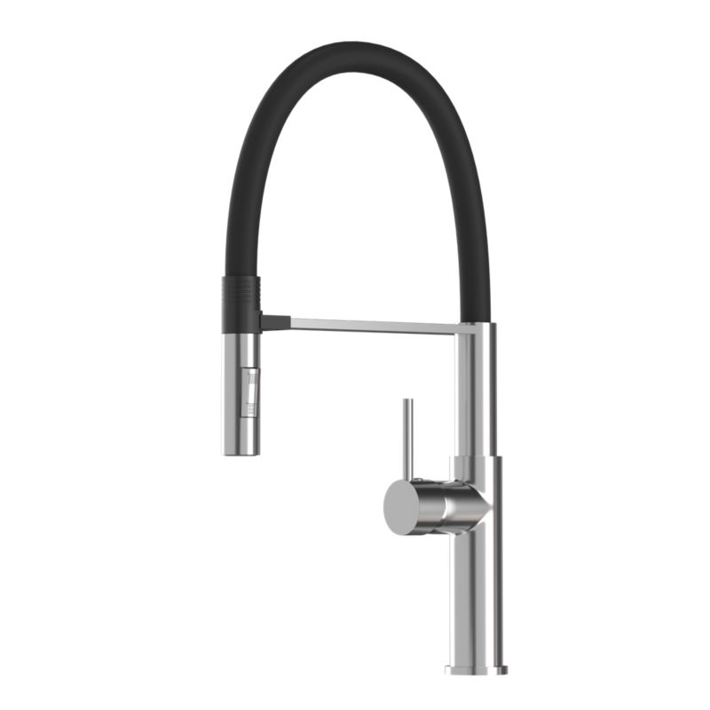 Bateria Kuchenna Elastyczna Granitan Wylewka Soria chrom 1 szt.