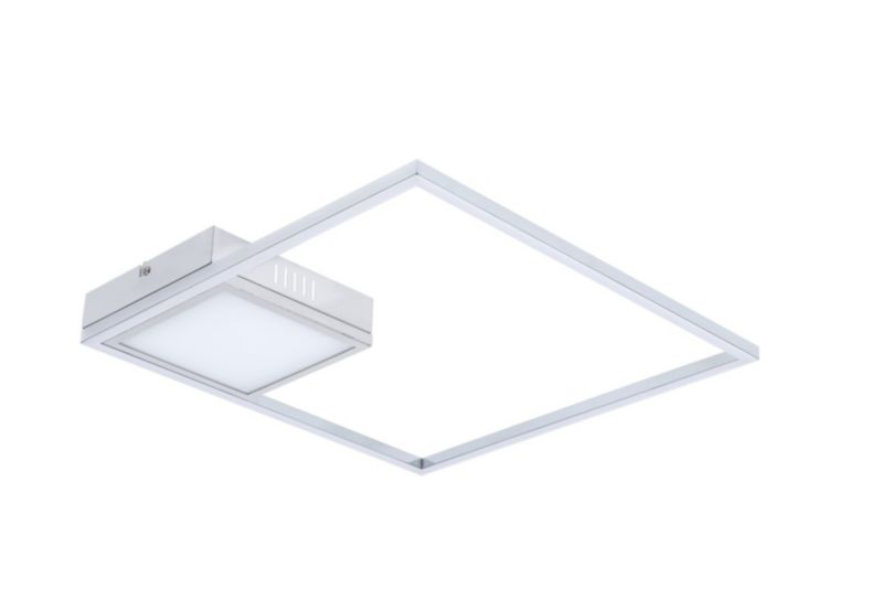 Plafon sufitowy nowoczesny Rabalux Sirius chromowany biały LED 30W 4000K 1900lm IP20 wym: 5 x 40 x 40 cm metal - 1 szt.