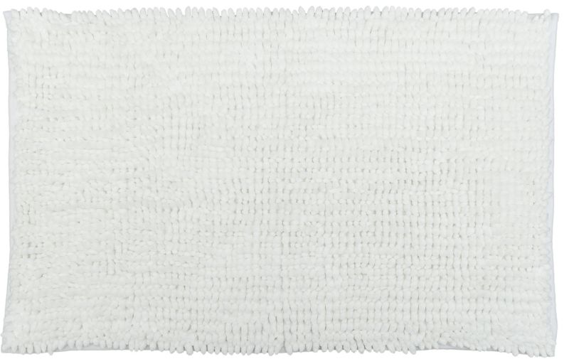 Dywanik łazienkowy Multi-Decor Sophia biały 80x50 cm, antypoślizgowy, 100% PES 1 szt.