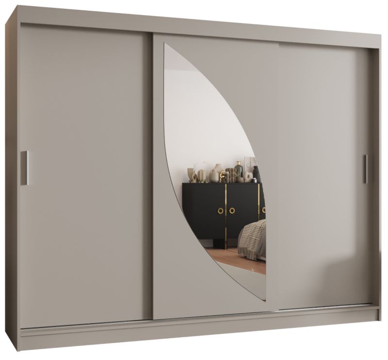 Szafa przesuwna Gardroba Abiks MILO 250 kaszmir 1 szt.