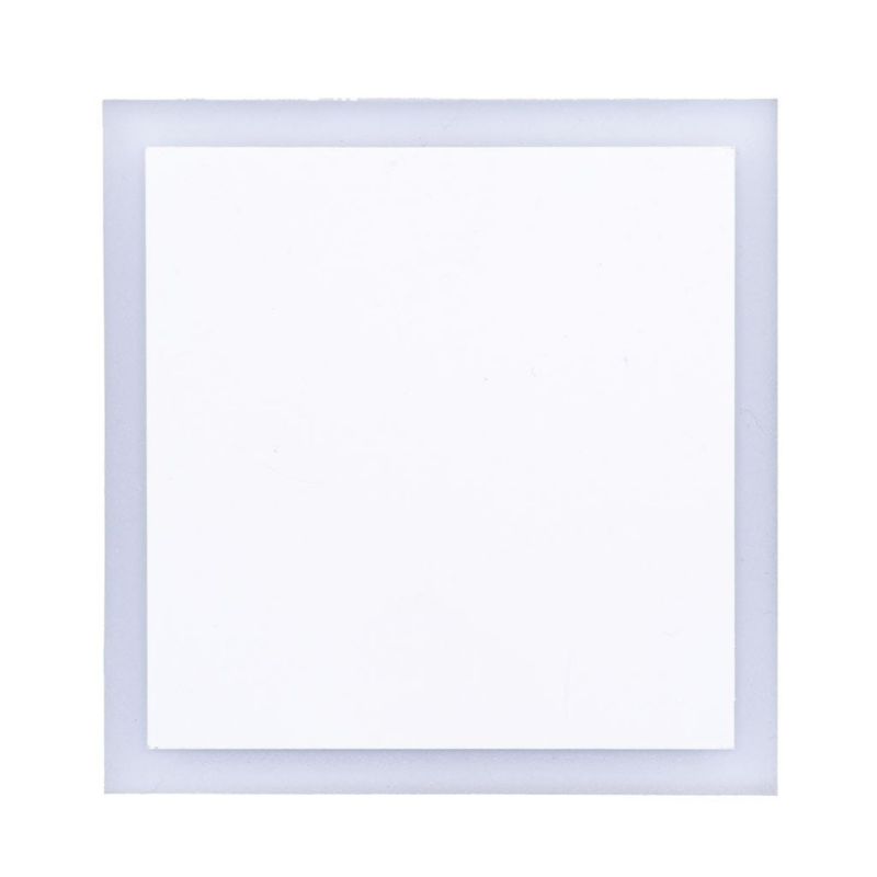 Oprawa oświetleniowa schodowa Eko-Light Evo srebrno-biała LED 0.6W 6500K 15lm IP20 wym: 7,5 x 2,3 cm kwadratowa - 1 szt.