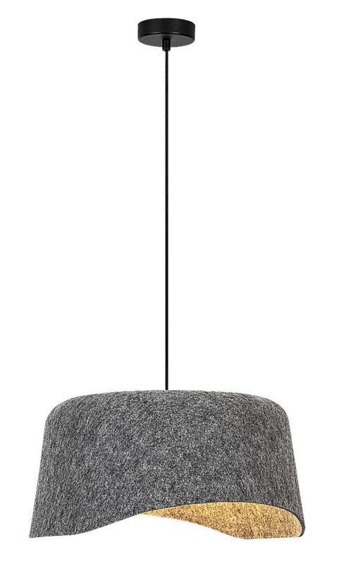 Lampa wisząca Rabalux Farelia popielato-czarna wym: 120 x 40 x 40 cm 1xE27 x 1 szt.