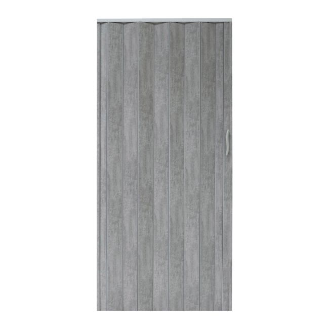 Drzwi harmonijkowe Natura 001P-80-61 beton