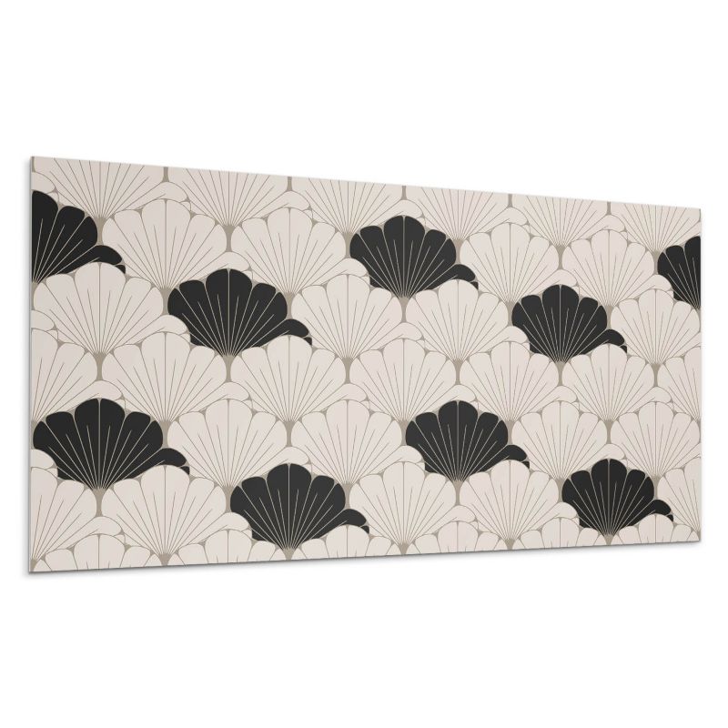 Panel samoprzylepny Wallfluent 120x60 cm Nowoczesny wzór z liśćmi 1 szt.