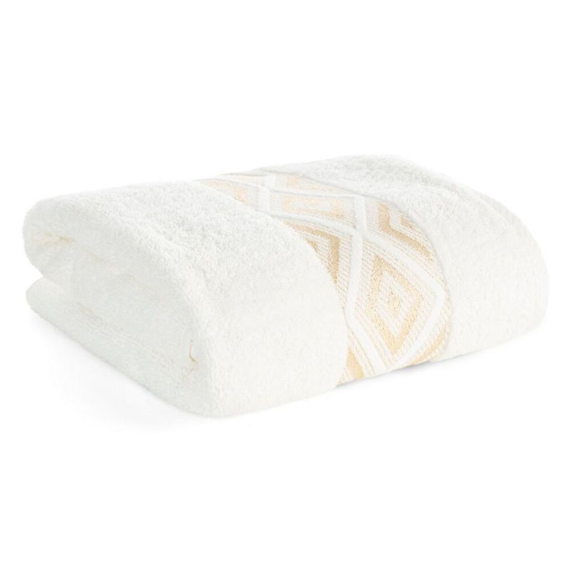 Ręcznik Azari Eurofirany Bawełniany Kremowy 70X140 Cm 1 Szt.