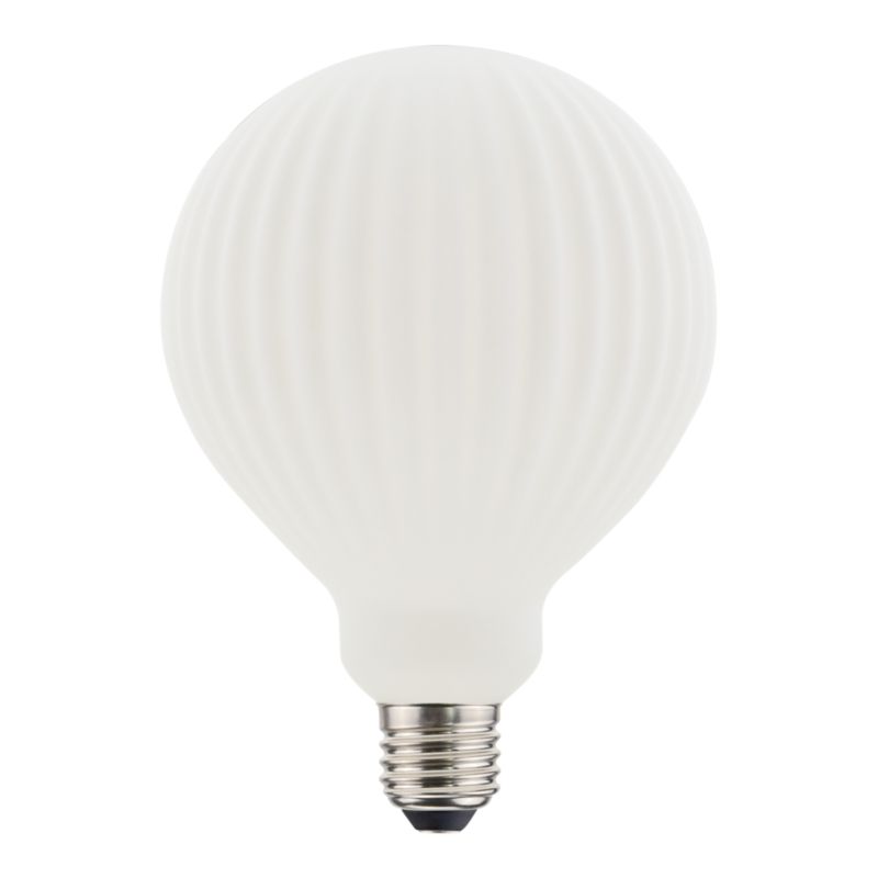 Żarówka LED Jacobsen Ribbed E27 400 lm 3000 K milky