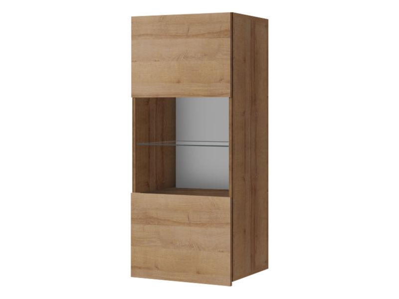 Witryna wisząca MIRJAN 24 Calabrini 5 dąb złoty 1 szt.