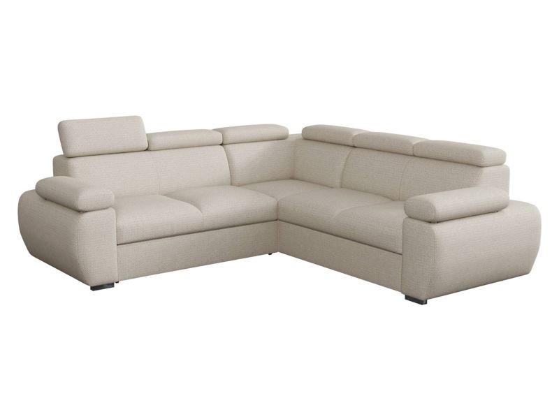 Narożnik z funkcją spania MIRJAN 24 Boston Maxi 2rR2P beżowa plecionka 1 szt.