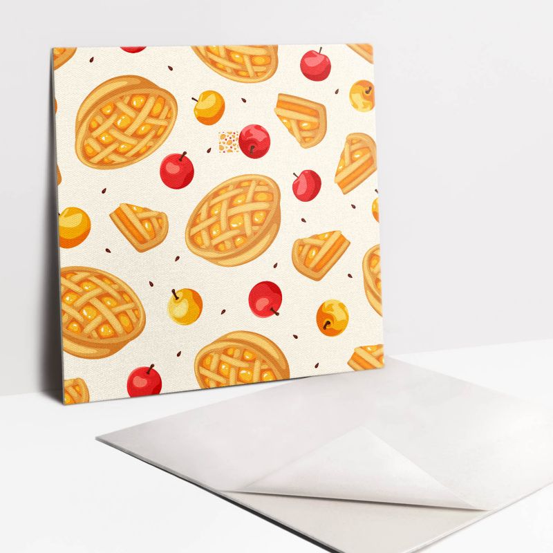 Kafelki samoprzylepne Tulup 30x30 cm Owocowe babeczki 9 szt.