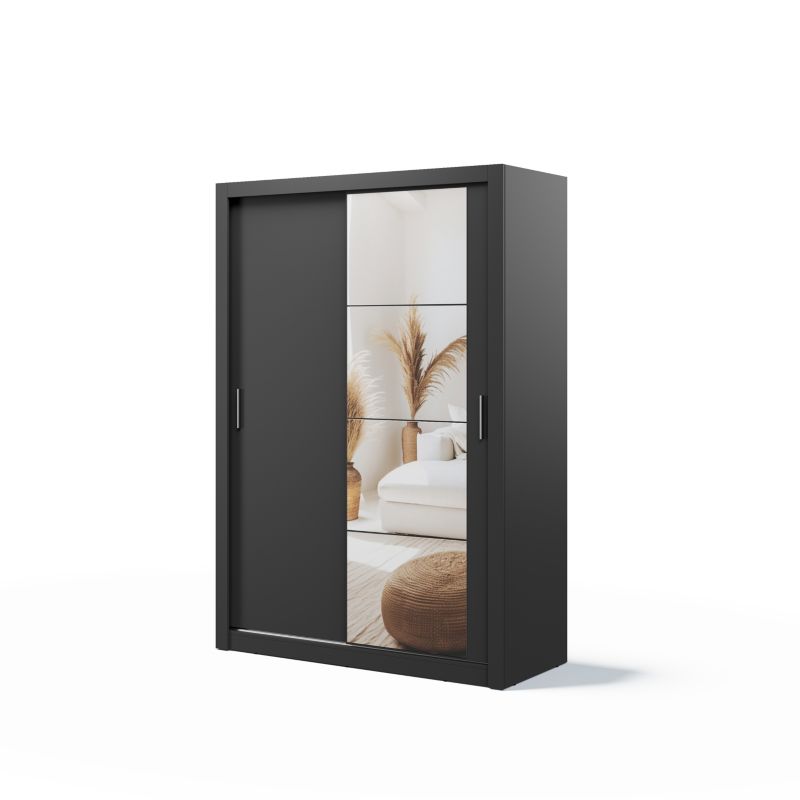 Szafa przesuwna MINIO go for it ERTA 4 czarna 1 szt.