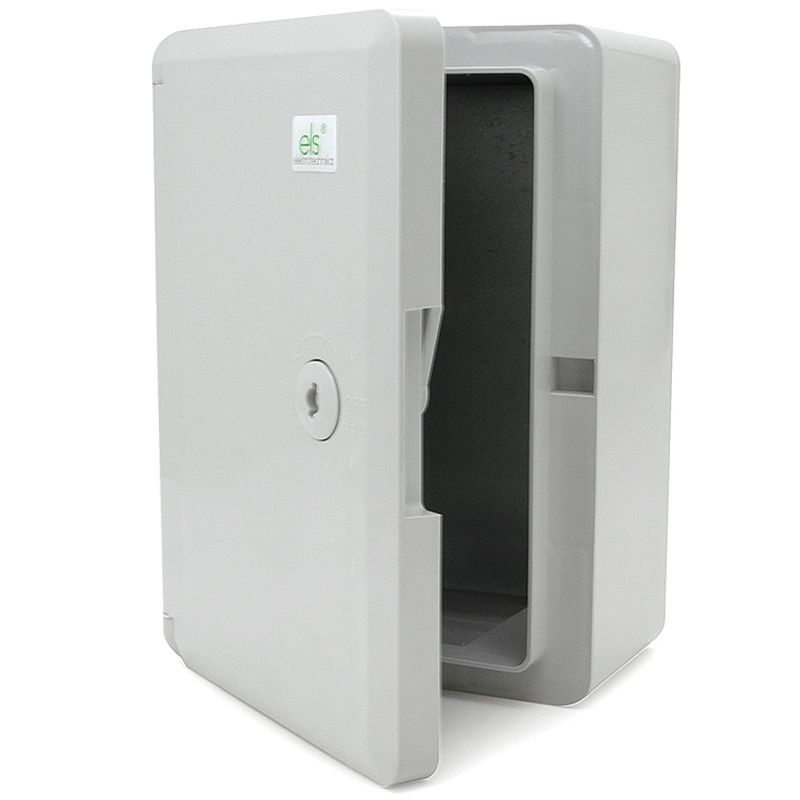 Skrzynka, szafa, obudowa ABS, plastikowa rozdzielnica ELS Elektrotechnika OA310220140 310x220x140 mm z płytą montażową 1 szt.