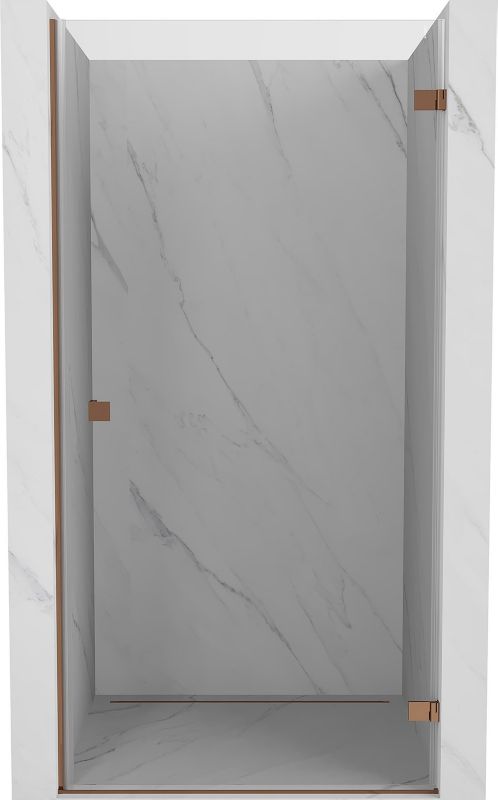 Drzwi prysznicowe Mexen Lunar-B różowe złoto 95 cm 832-095-000-60-00-P 1 szt.