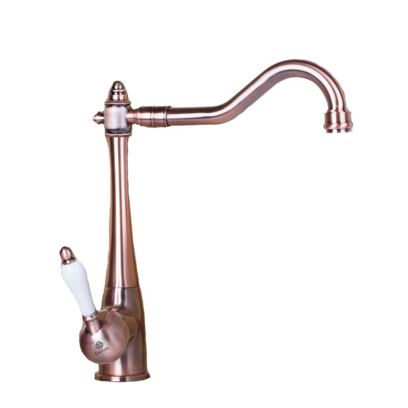 Bateria umywalkowa Lauferi SYLVANIA mosiężna stojąca miedziana retro 1 szt.