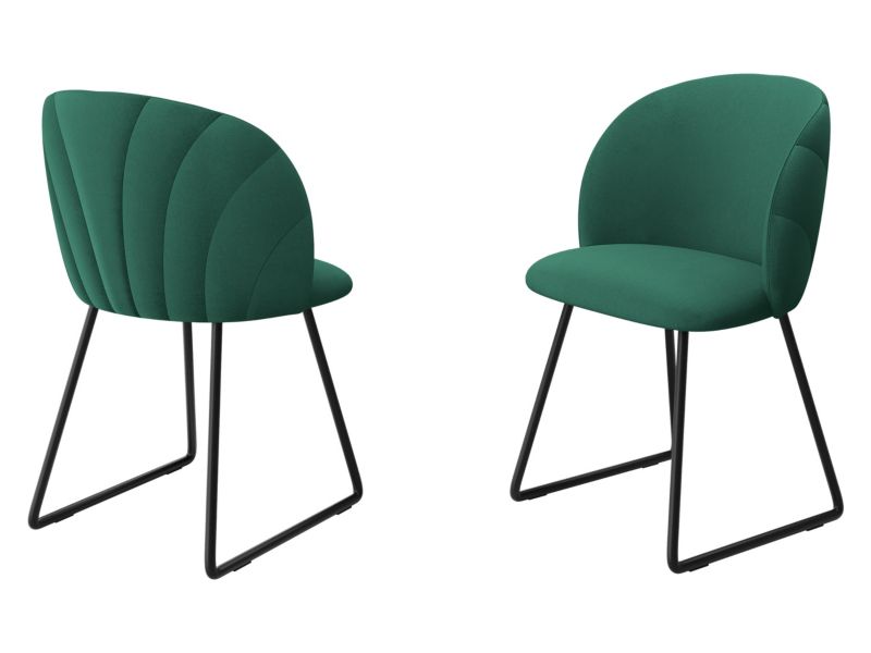 Krzesło MIRJAN 24 tapicerowane K99 M malachitowy 1 szt.