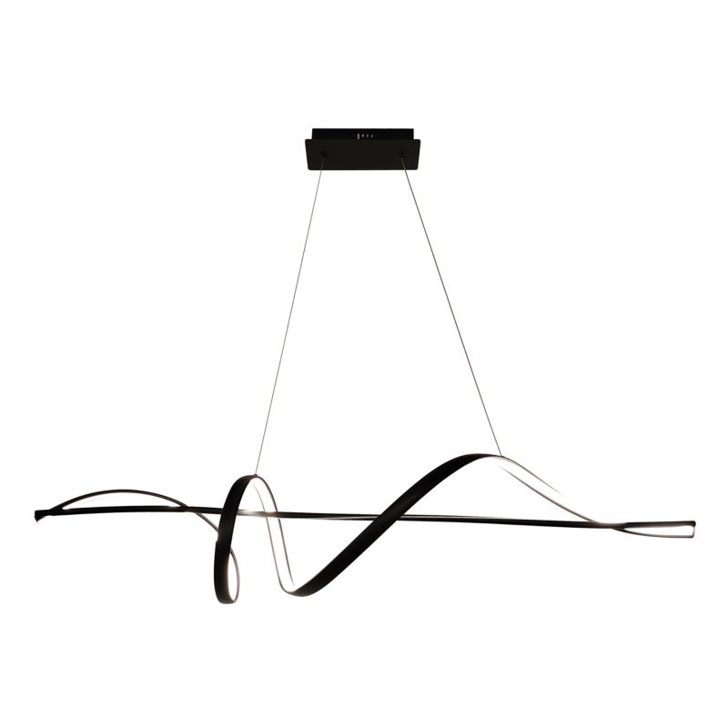 Lampa wisząca LED Milagro Sash 36 W czarna