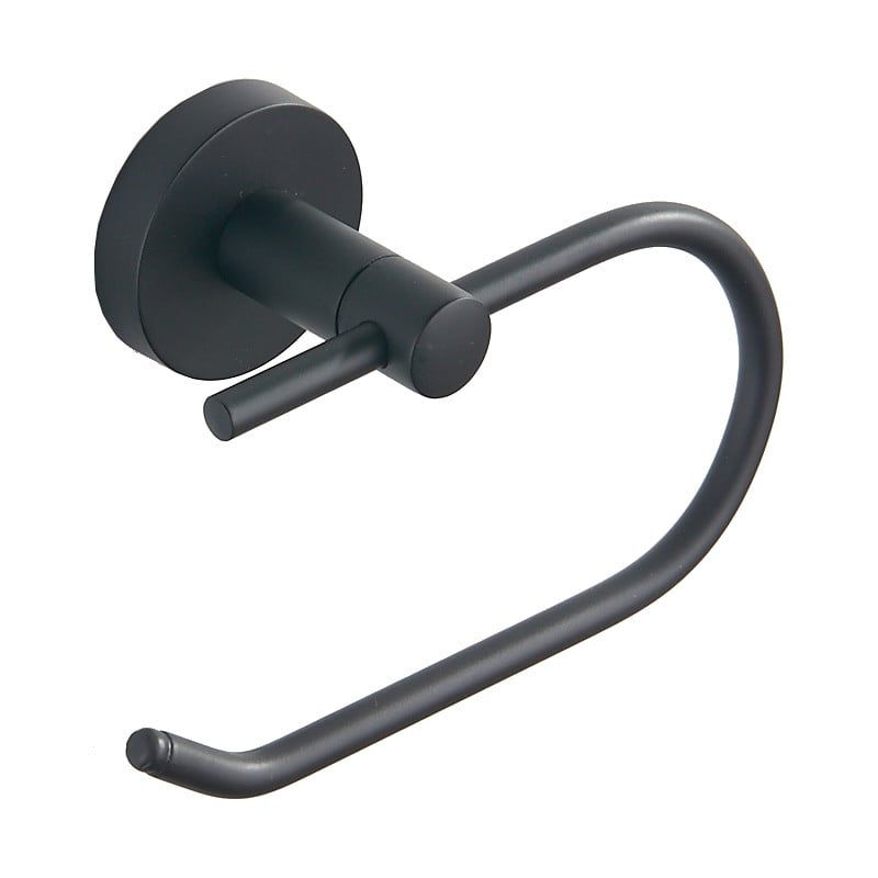 Uchwyt na papier toaletowy Mexen Remo czarny 15,2x10,5 cm 1 szt.