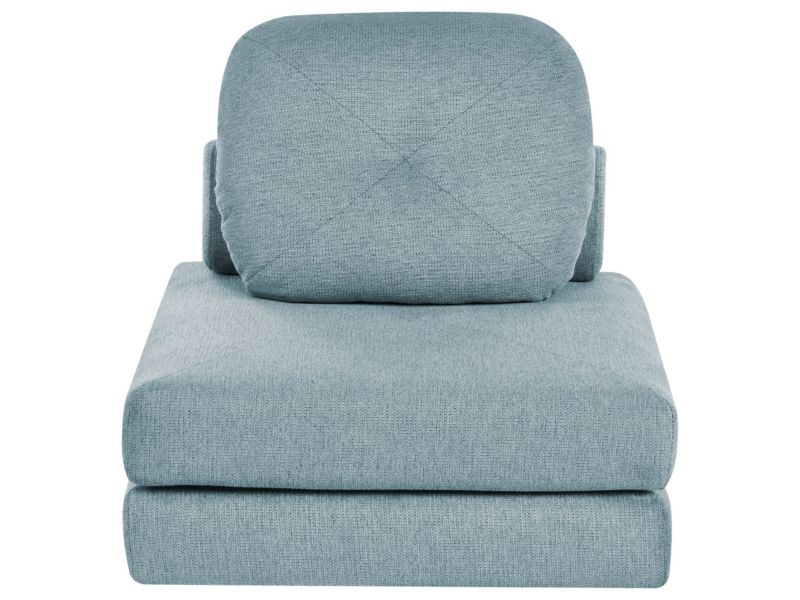 Sofa rozkładana jednoosobowa jasnoniebieska Olden 1 szt.