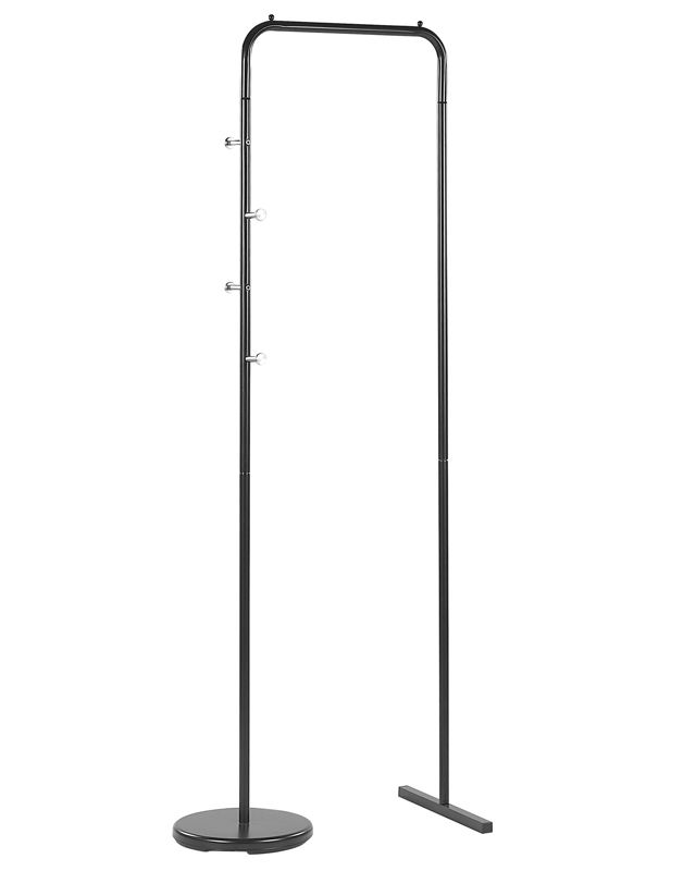 Wieszak stojący czarny Benton 1 szt.