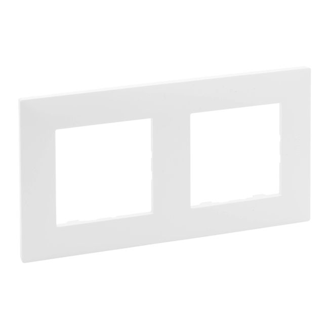 Ramka podwójna Legrand Niloe Step biała